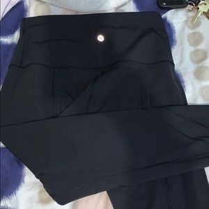 Lululemon Mesh Cropped Leggings